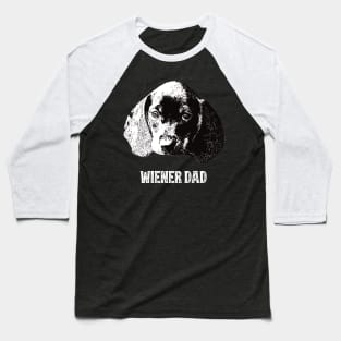 Dachshund Dad Baseball T-Shirt